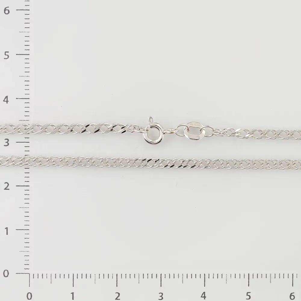 Цепь из белого золота 585 пробы 2