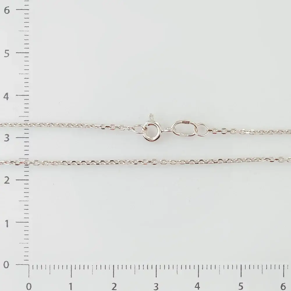 Цепь из белого золота 585 пробы 2