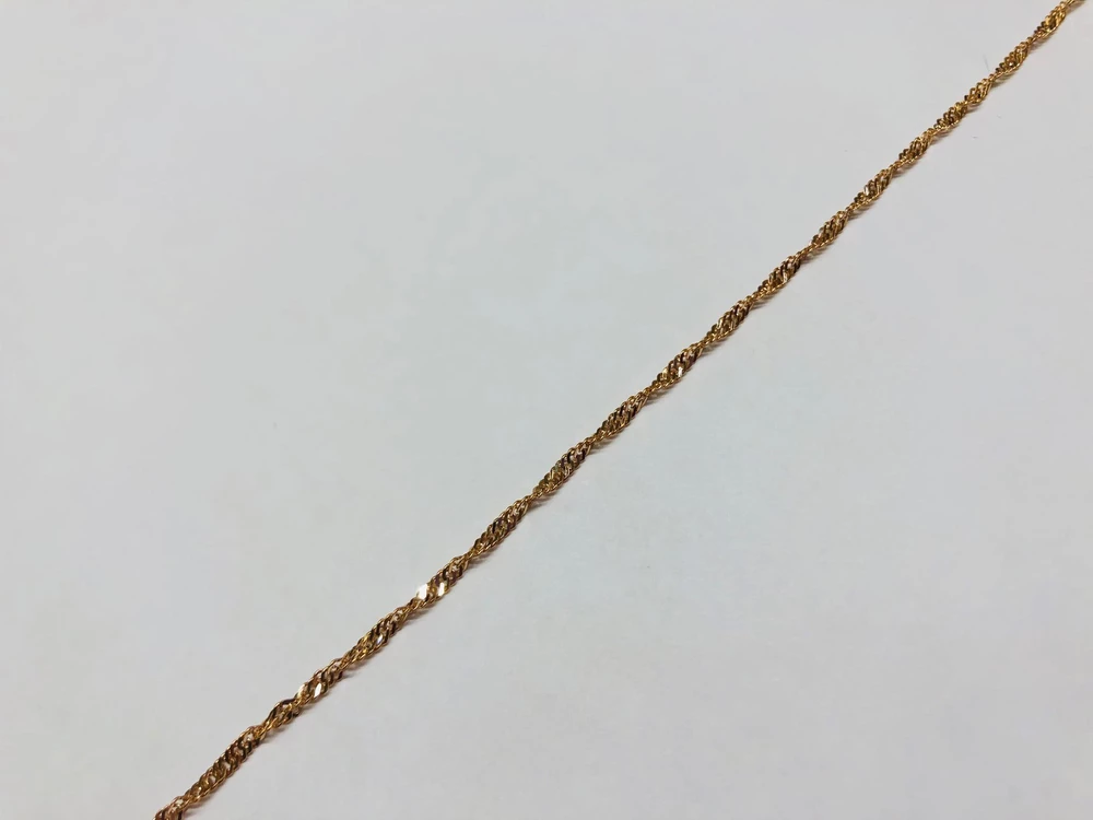 Браслет из красного золота 375 пробы