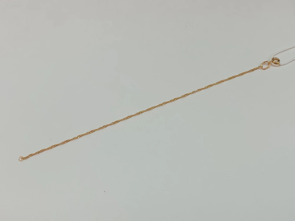 Браслет из красного золота 585 пробы