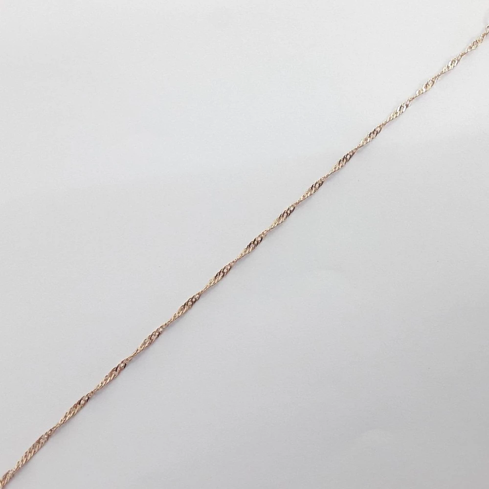 Браслет из красного золота 375 пробы