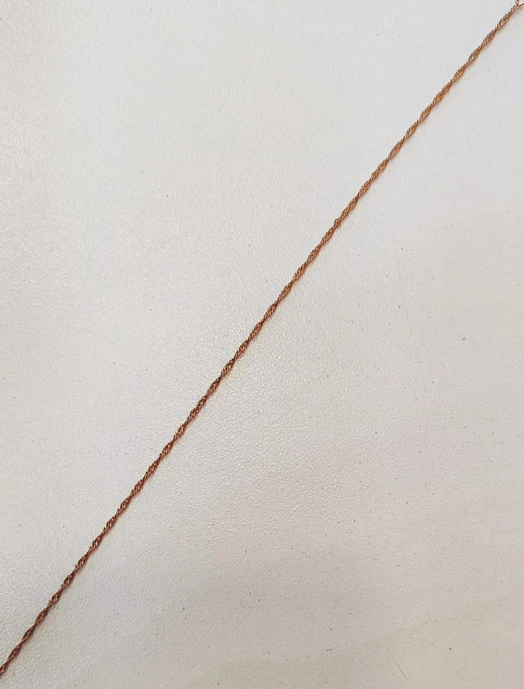 Браслет из красного золота 585 пробы