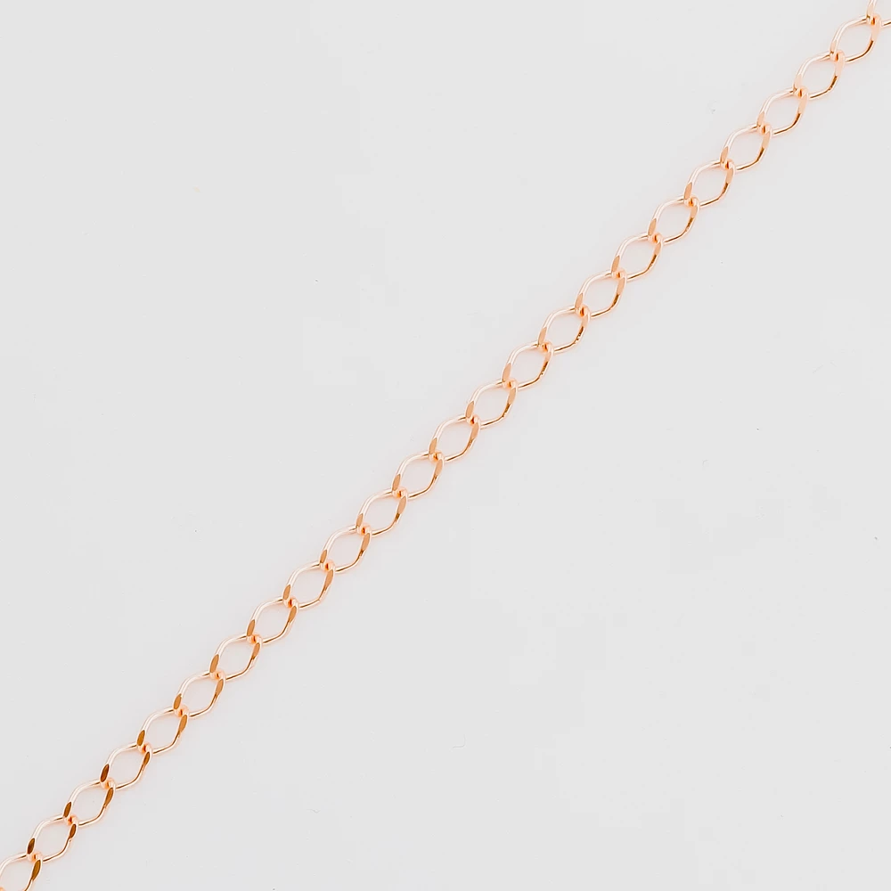 Браслет из красного золота 375 пробы