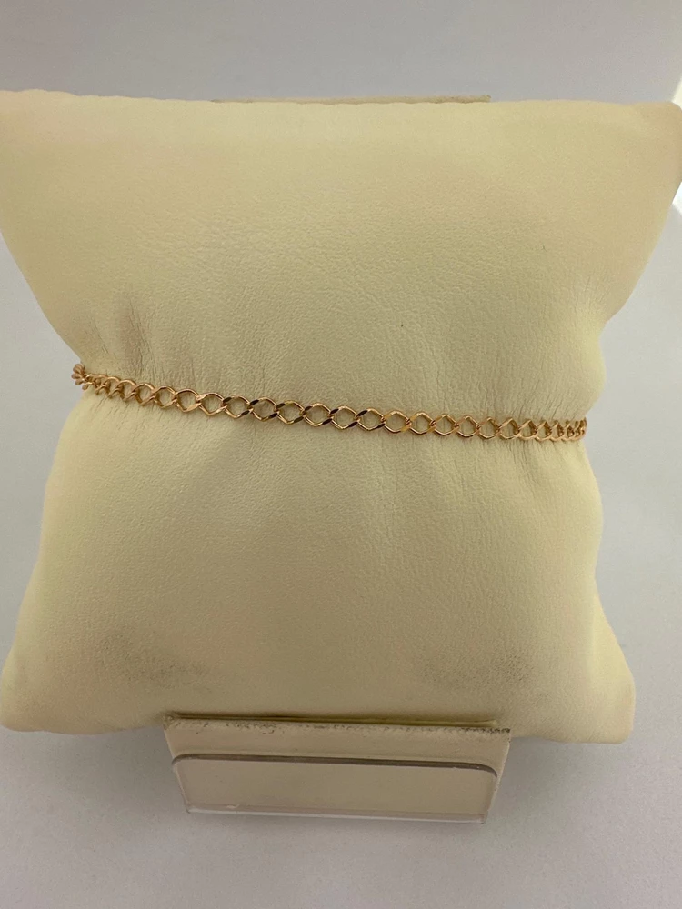 Браслет из красного золота 375 пробы