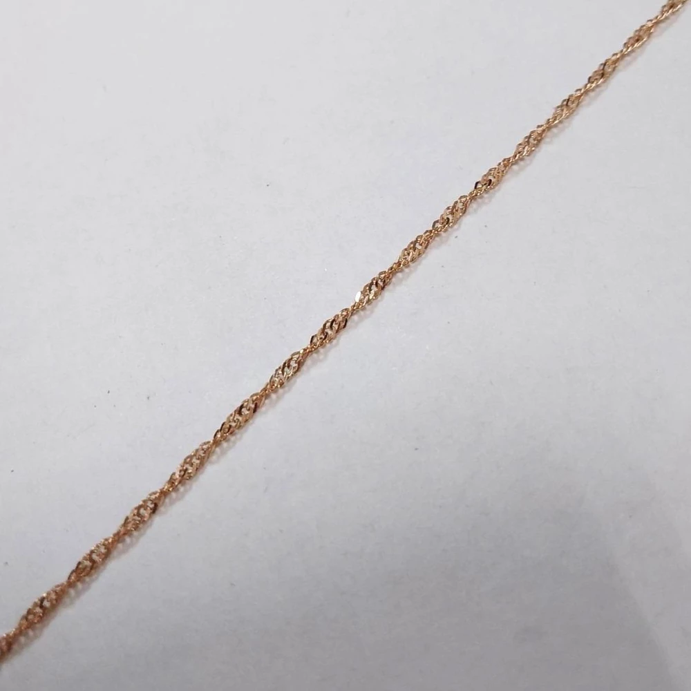 Браслет из красного золота 585 пробы