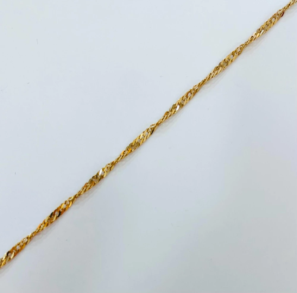 Браслет из красного золота 585 пробы