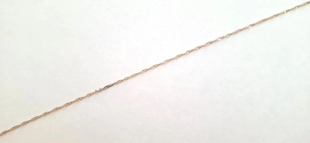 Браслет из красного золота 585 пробы