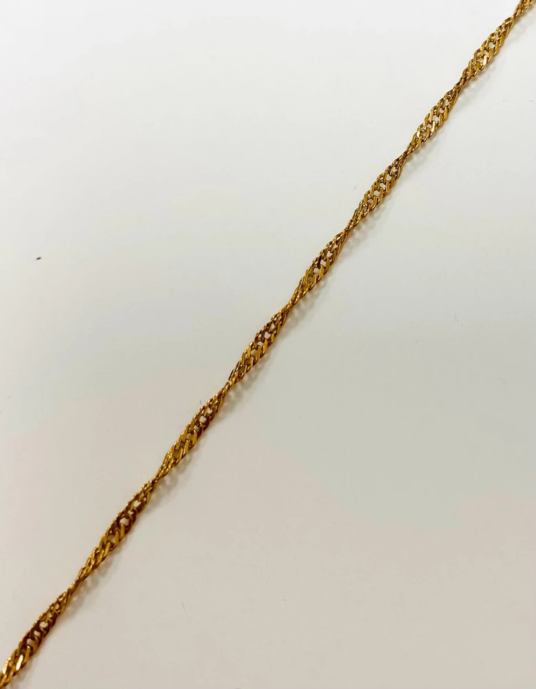 Браслет из красного золота 585 пробы