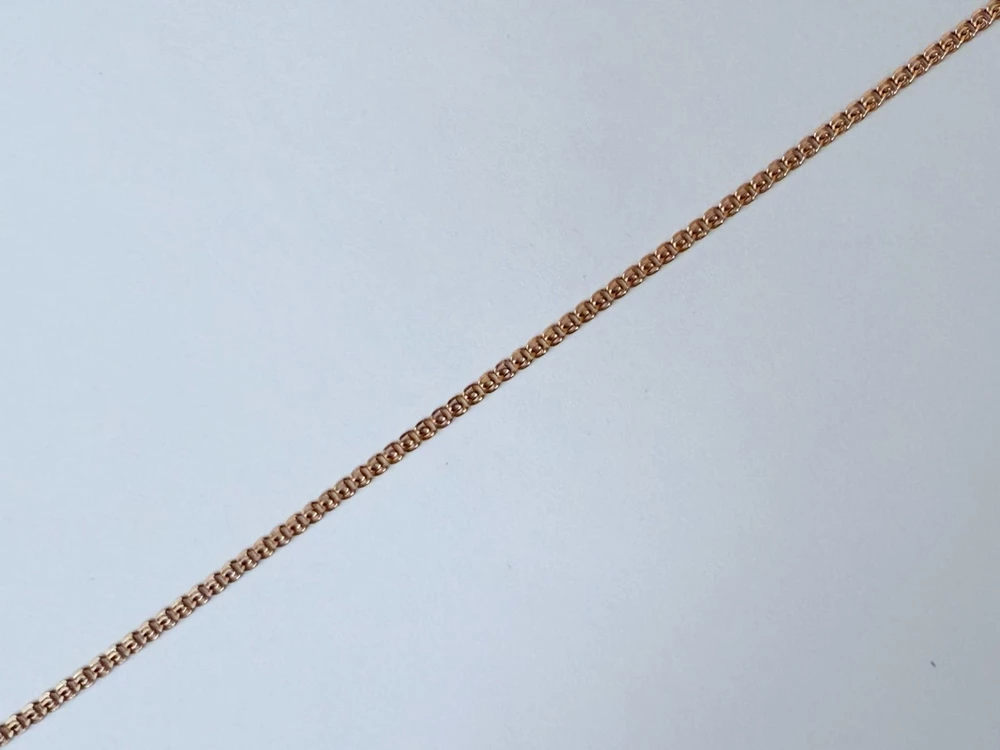 Браслет из красного золота 585 пробы