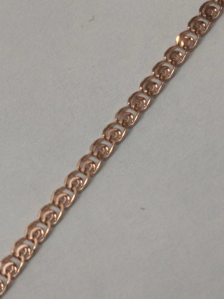 Браслет из красного золота 375 пробы