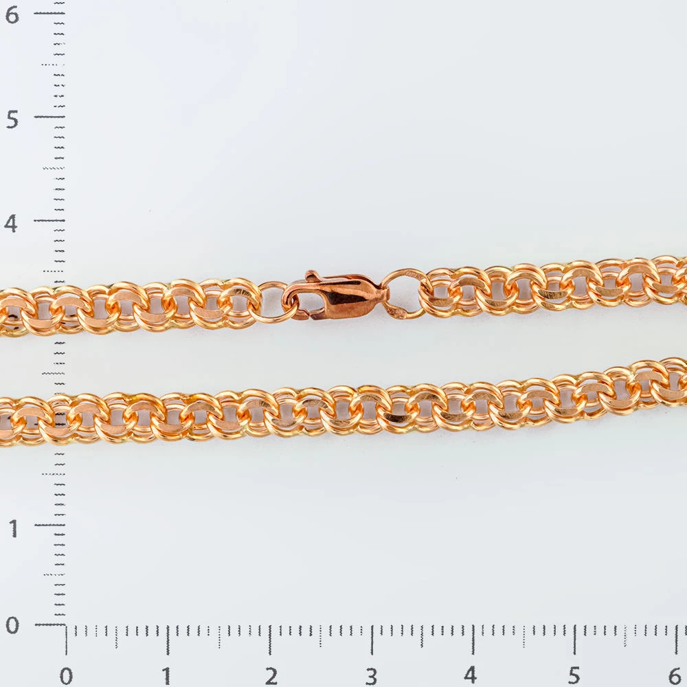 Браслет из красного золота 375 пробы