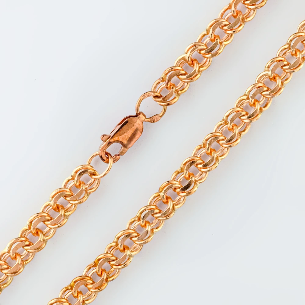 Браслет из красного золота 375 пробы