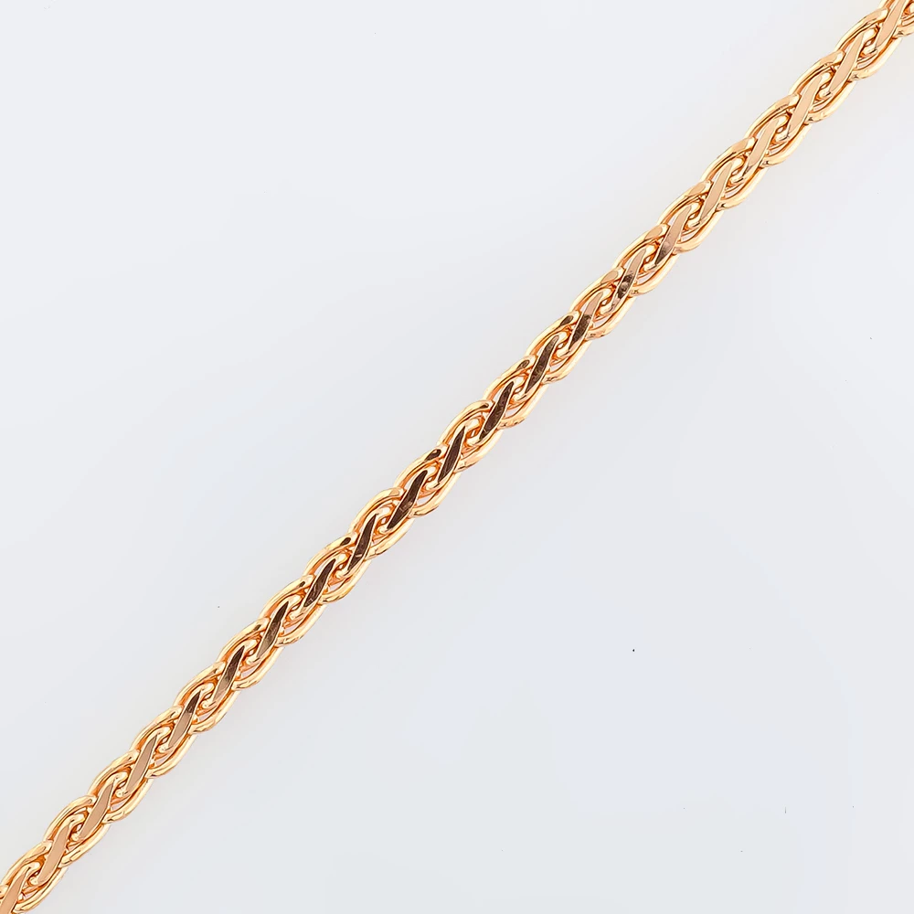 Браслет из красного золота 585 пробы 1