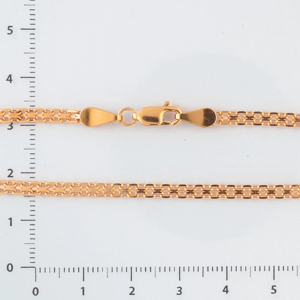 Браслет из красного золота 585 пробы