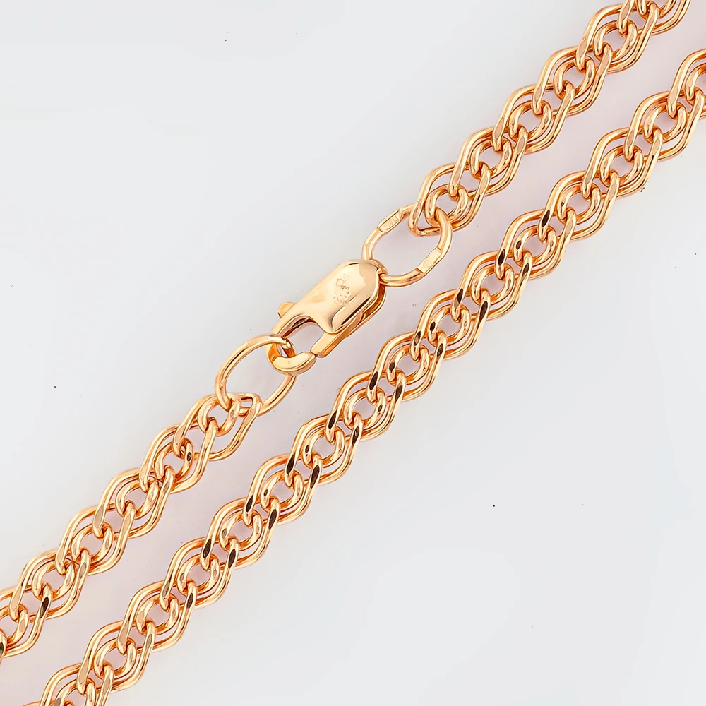 Браслет из красного золота 585 пробы