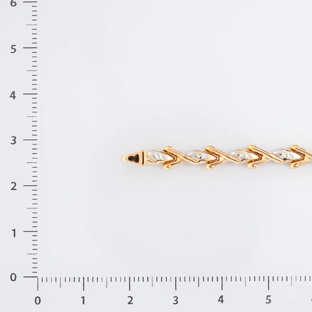 Браслет из красного золота 585 пробы