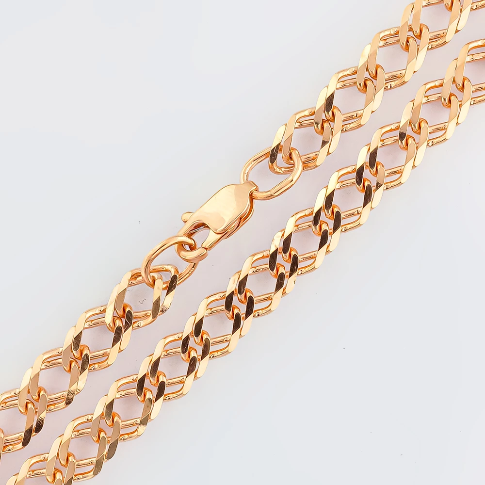 Браслет из красного золота 585 пробы