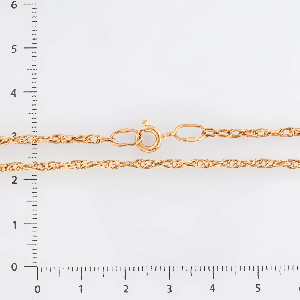 Браслет из красного золота 585 пробы