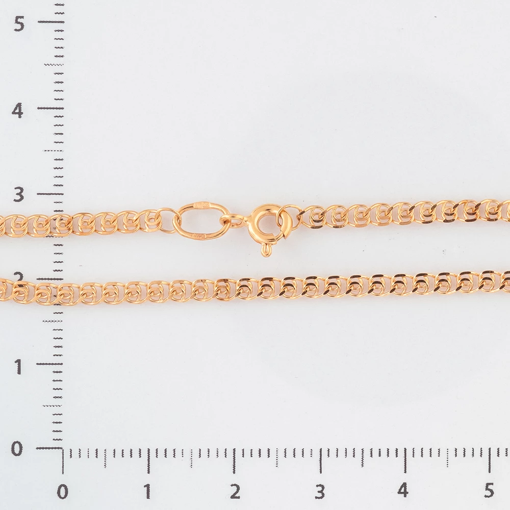 Браслет из красного золота 585 пробы