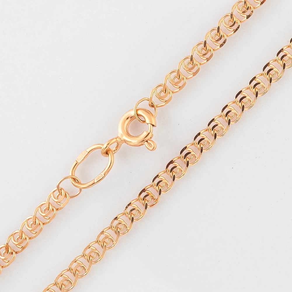 Браслет из красного золота 585 пробы