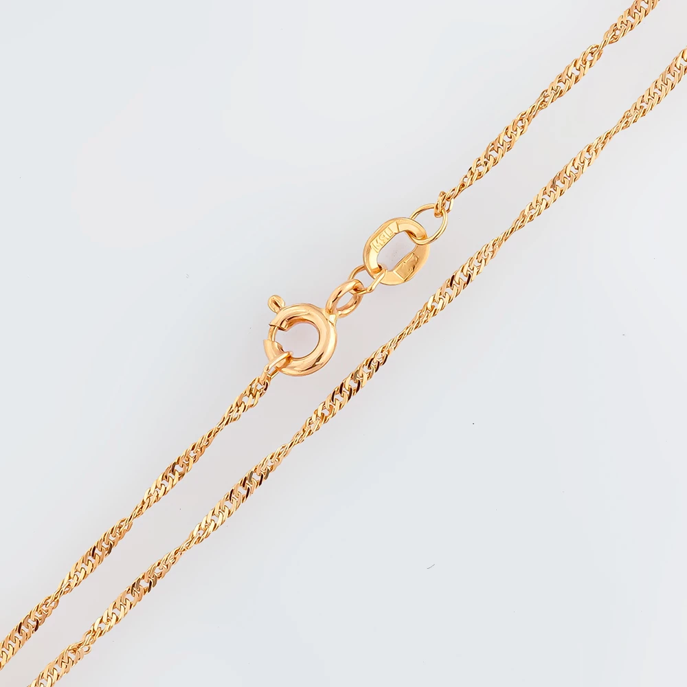 Браслет из красного золота 585 пробы