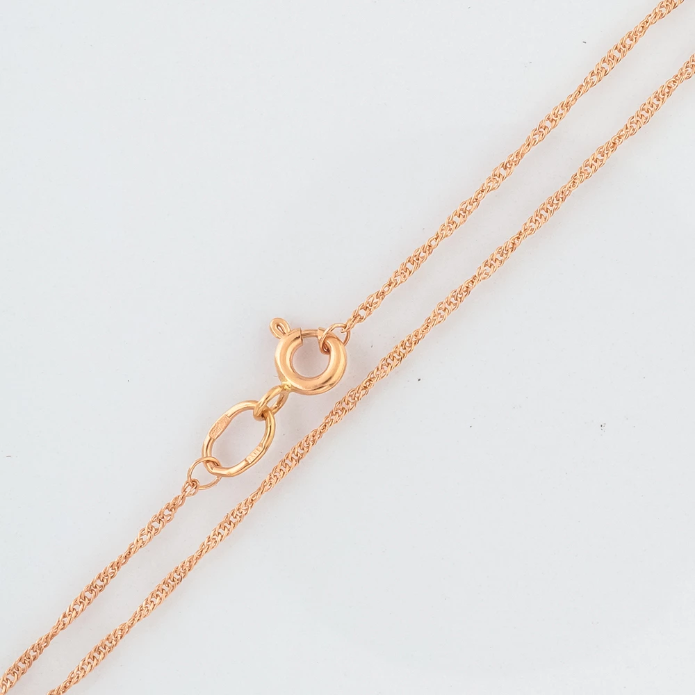 Браслет из красного золота 585 пробы