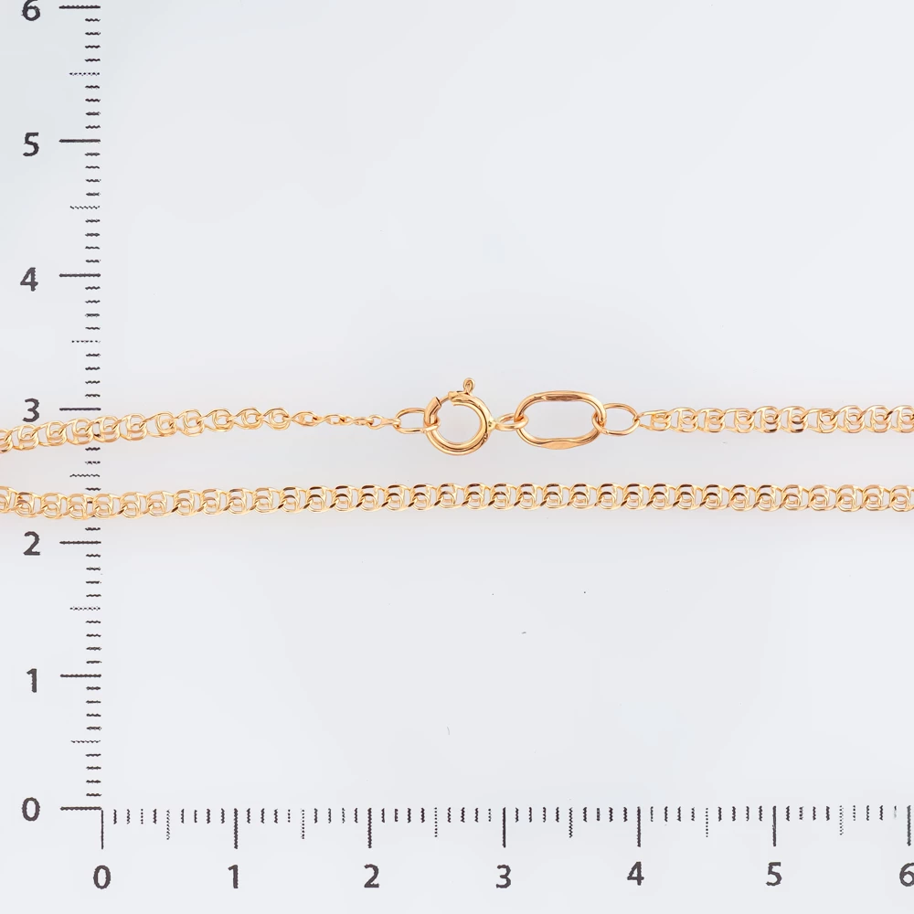 Браслет из красного золота 585 пробы