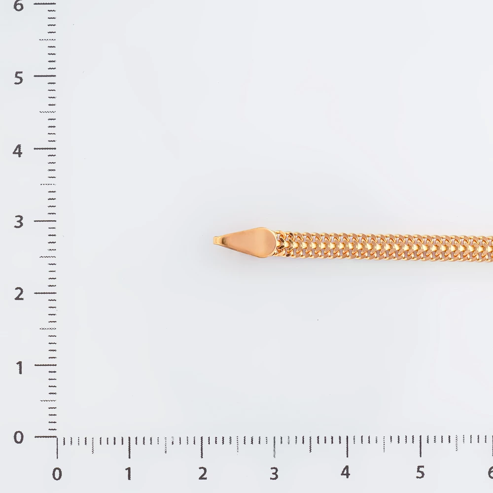 Браслет из красного золота 585 пробы