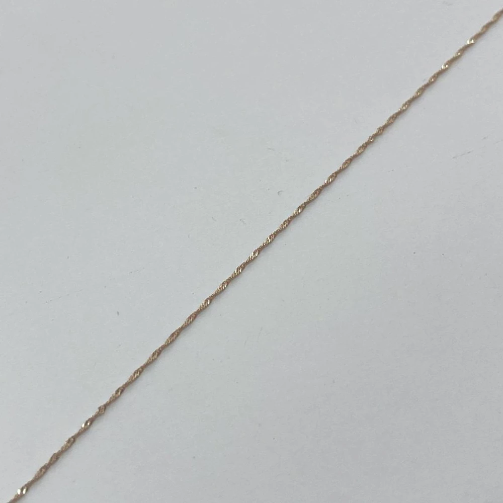 Браслет из красного золота 585 пробы