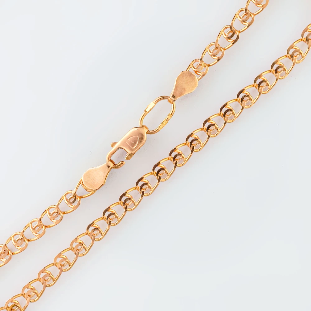 Браслет из красного золота 585 пробы