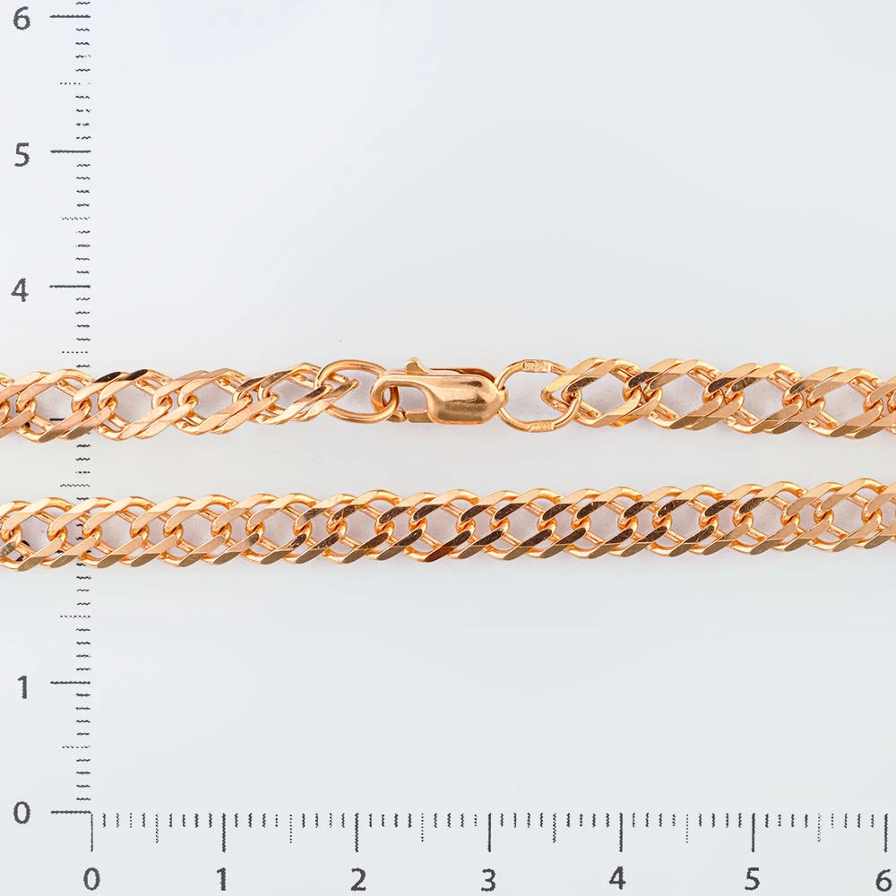 Браслет из красного золота 585 пробы