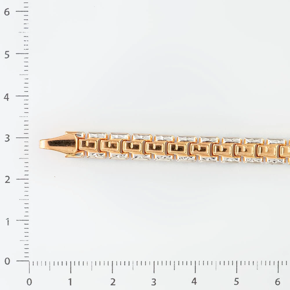 Браслет из красного золота 585 пробы