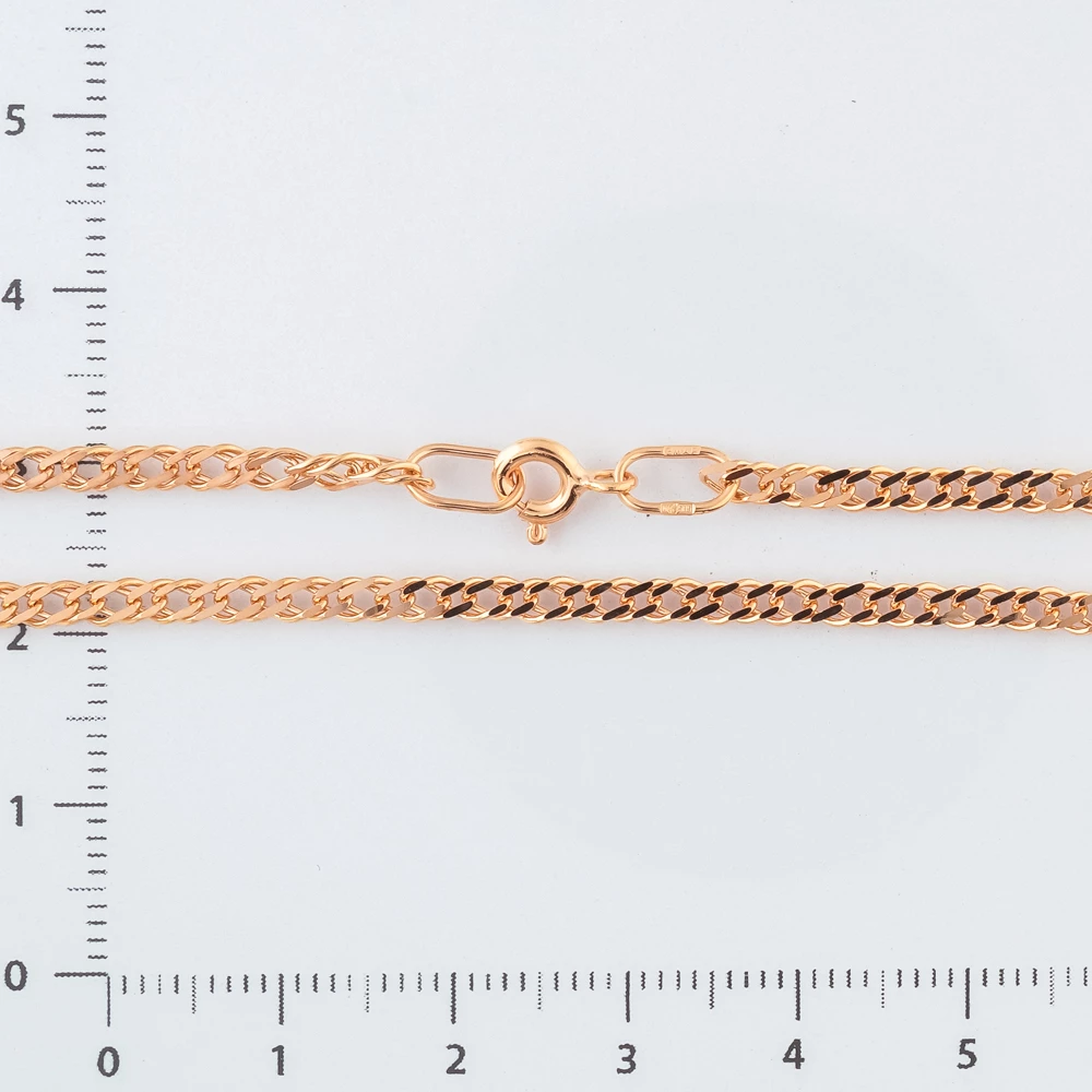 Браслет из красного золота 585 пробы