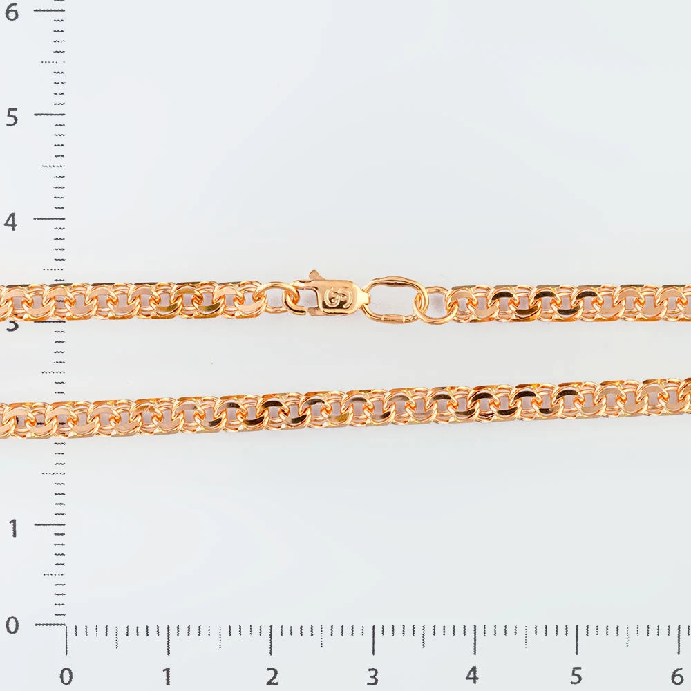 Браслет из красного золота 585 пробы