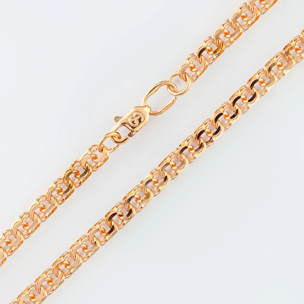 Браслет из красного золота 585 пробы