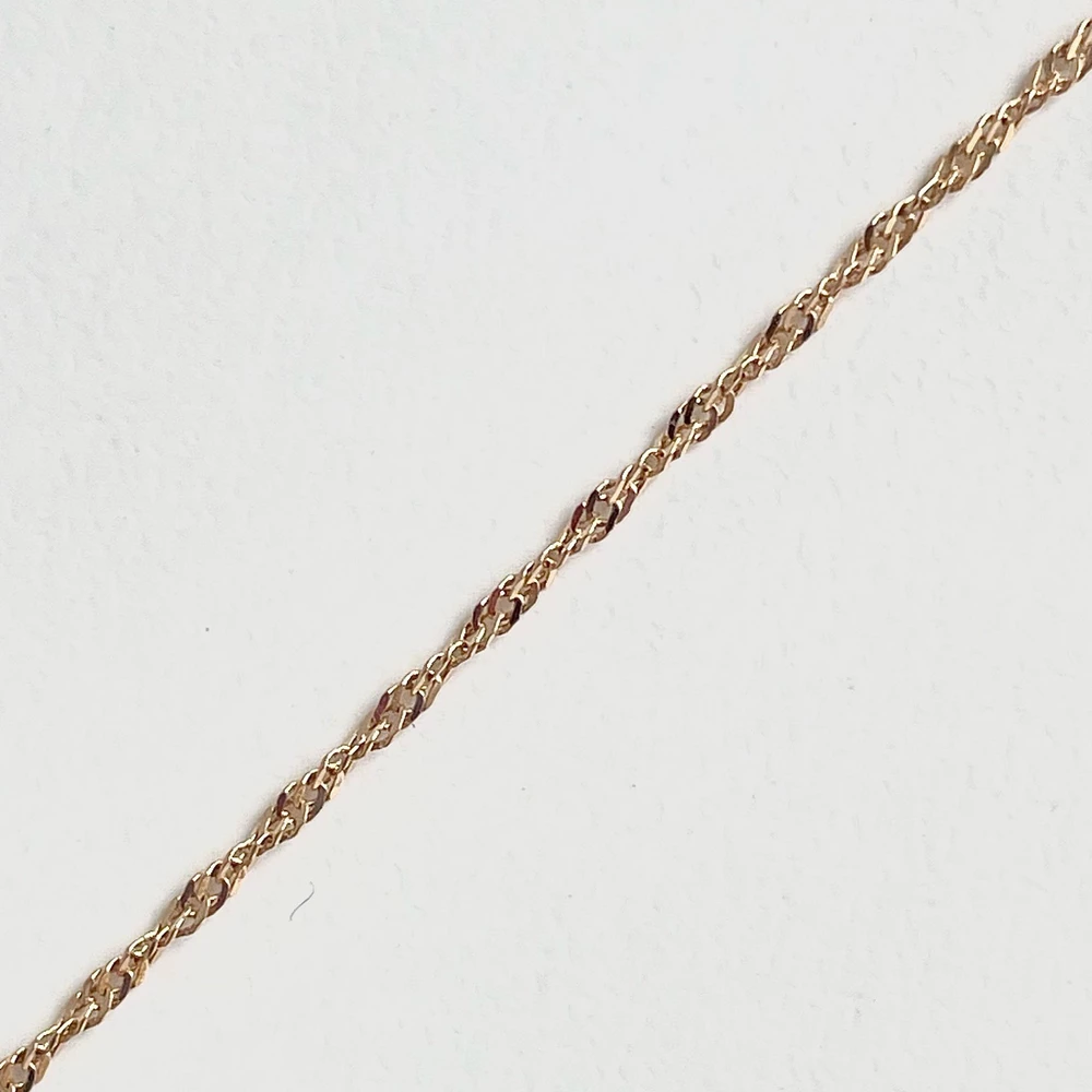 Браслет из красного золота 585 пробы