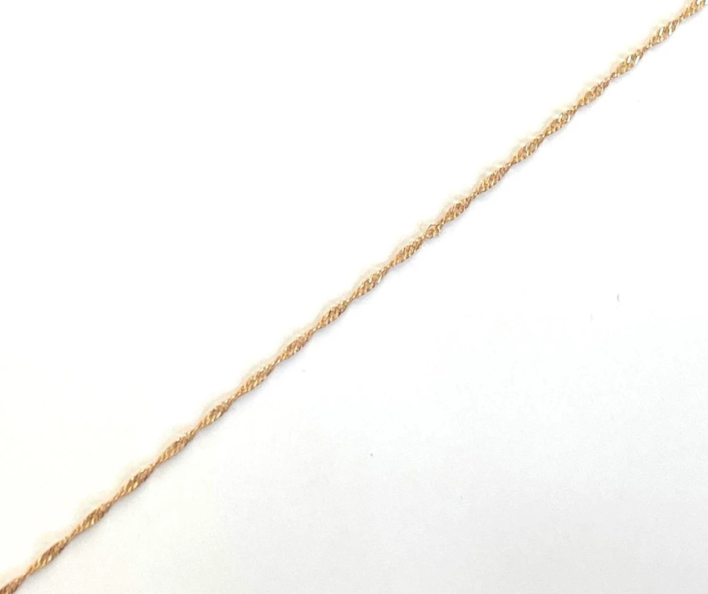 Браслет из красного золота 585 пробы