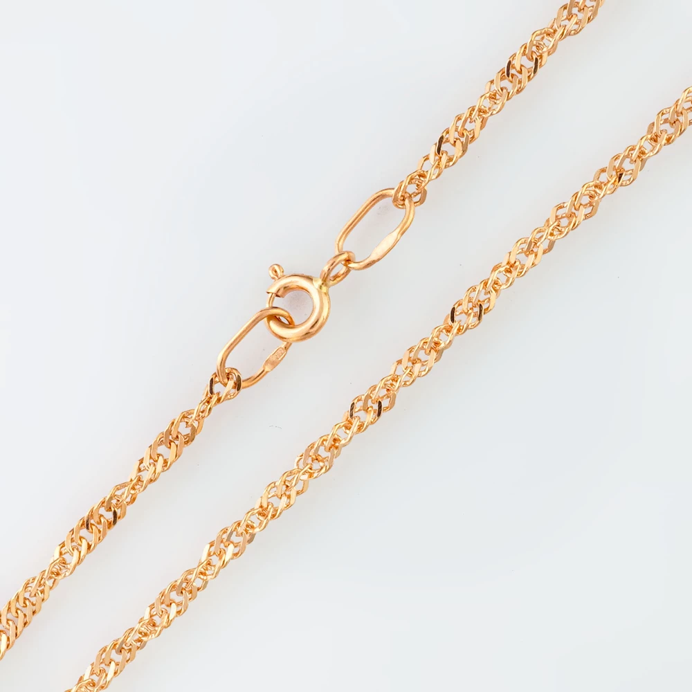 Браслет из красного золота 585 пробы