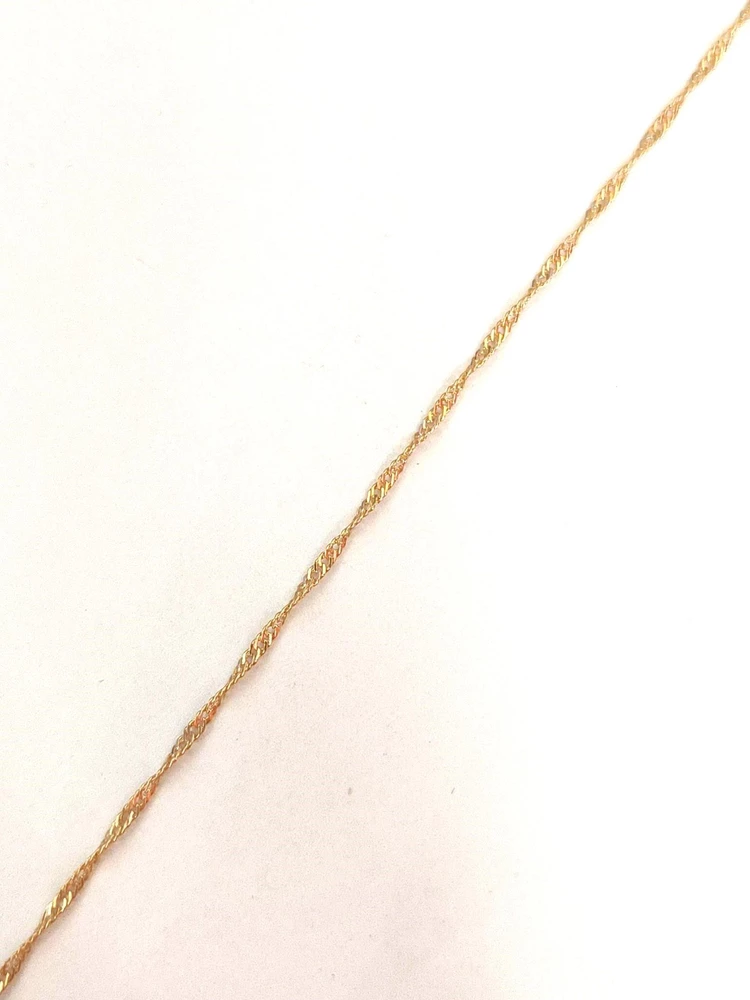 Браслет из красного золота 585 пробы