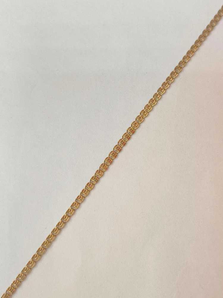 Браслет из красного золота 375 пробы