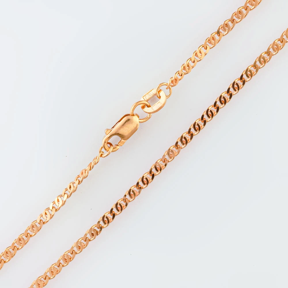 Браслет из красного золота 585 пробы