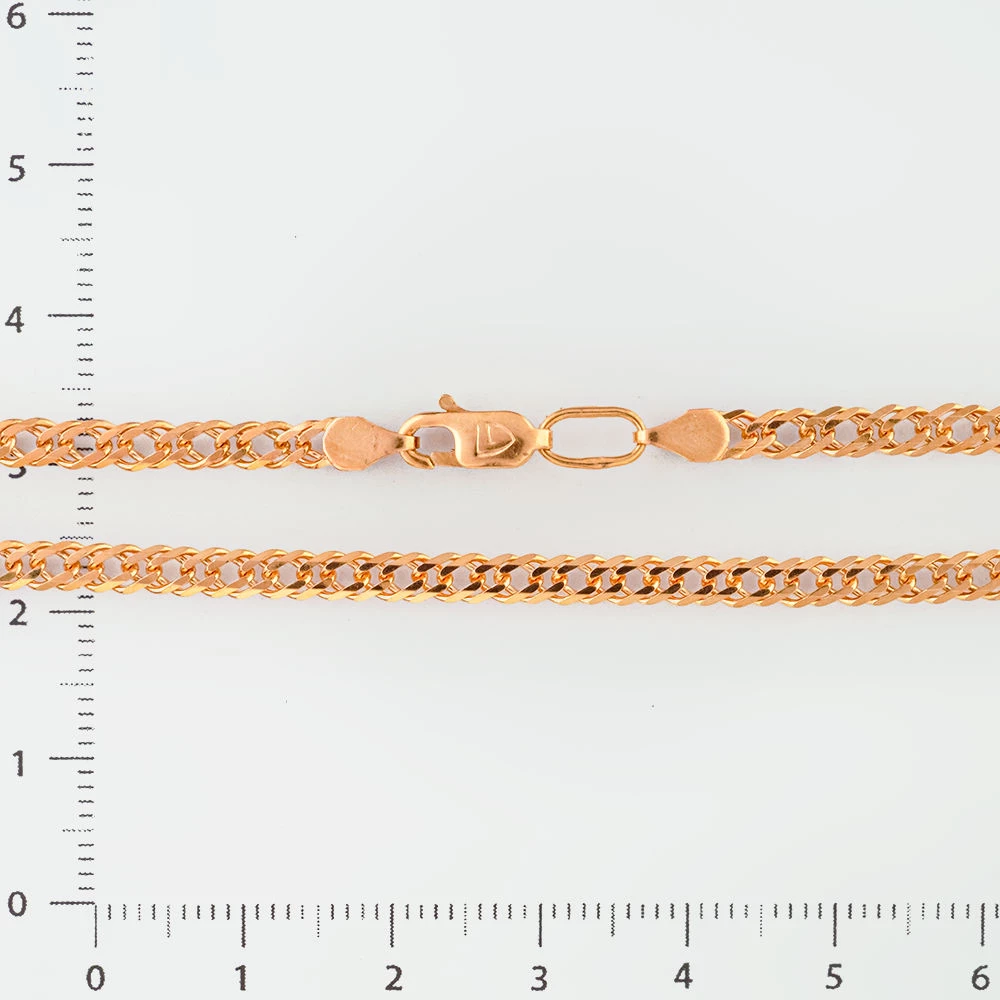 Браслет из красного золота 585 пробы