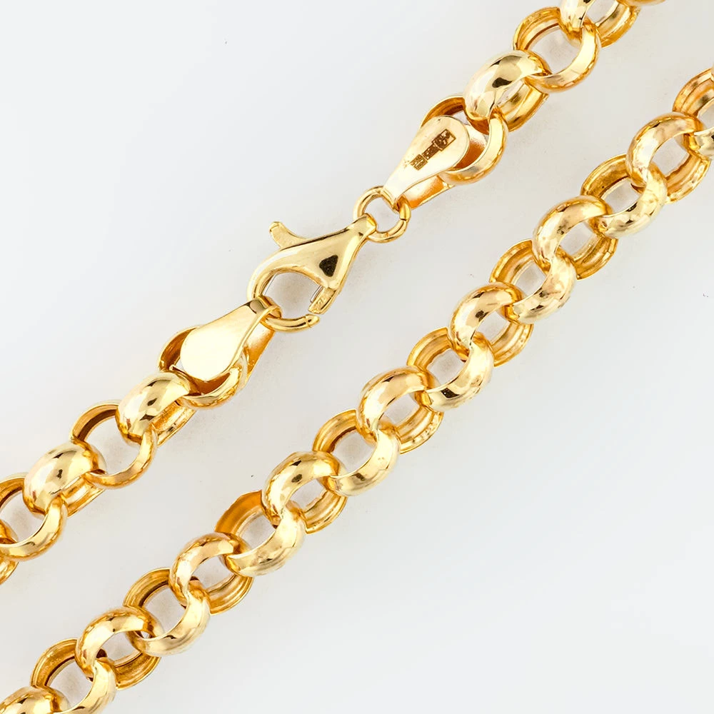 Браслет из желтого золота 585 пробы