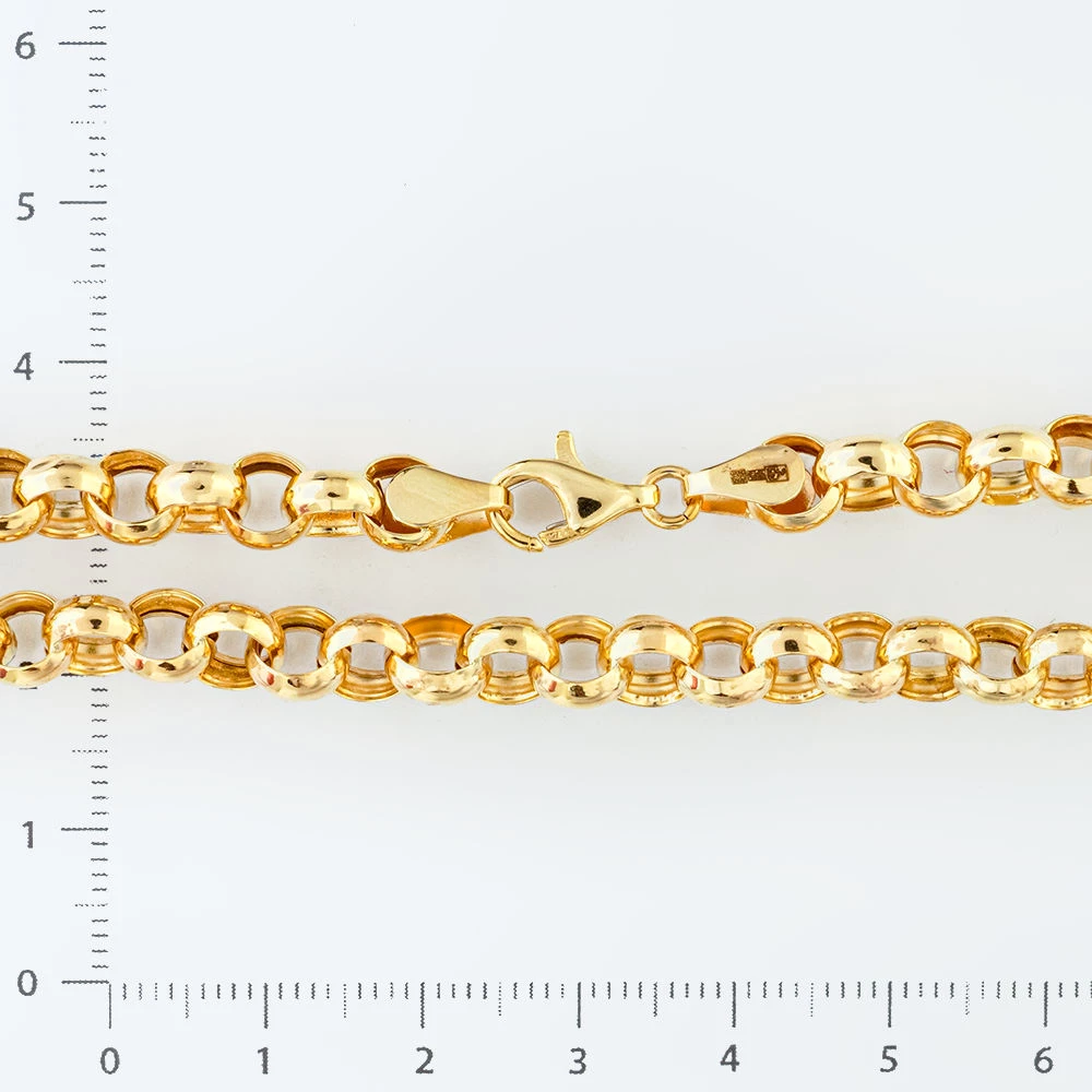 Браслет из желтого золота 585 пробы