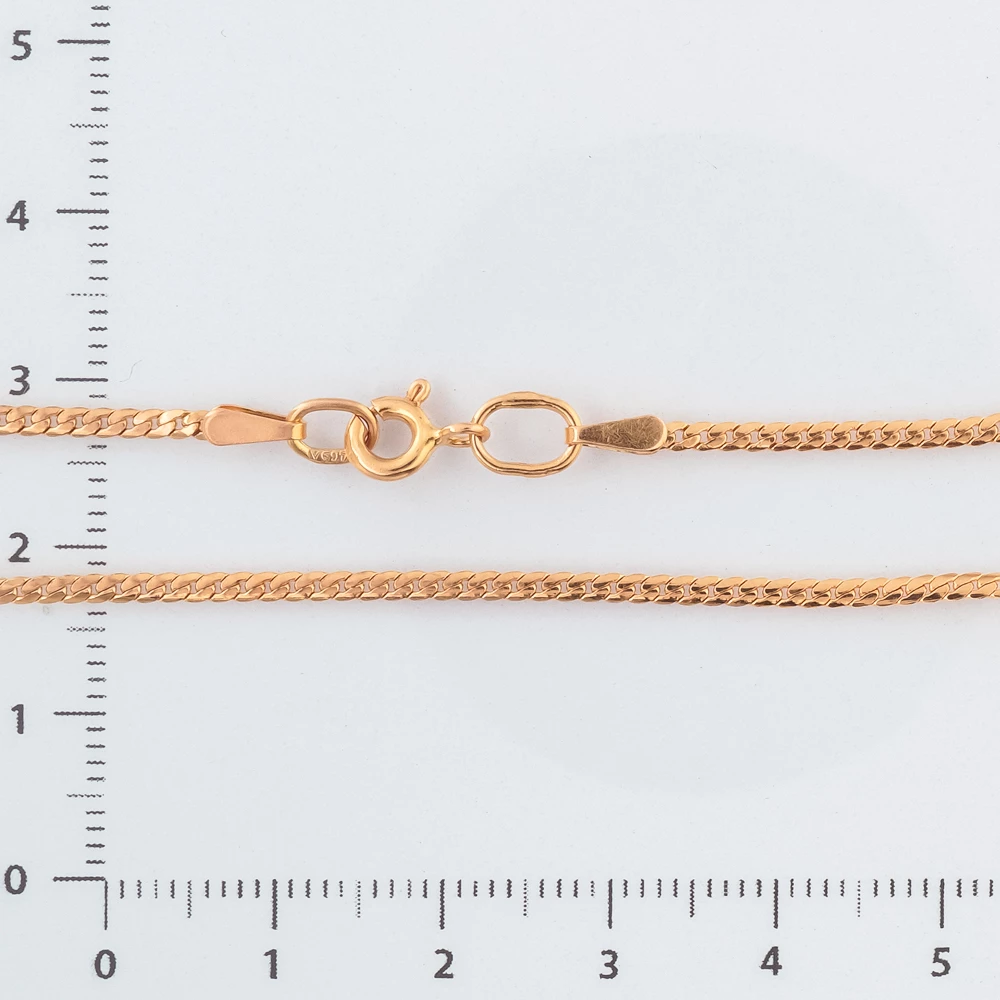 Браслет из красного золота 585 пробы