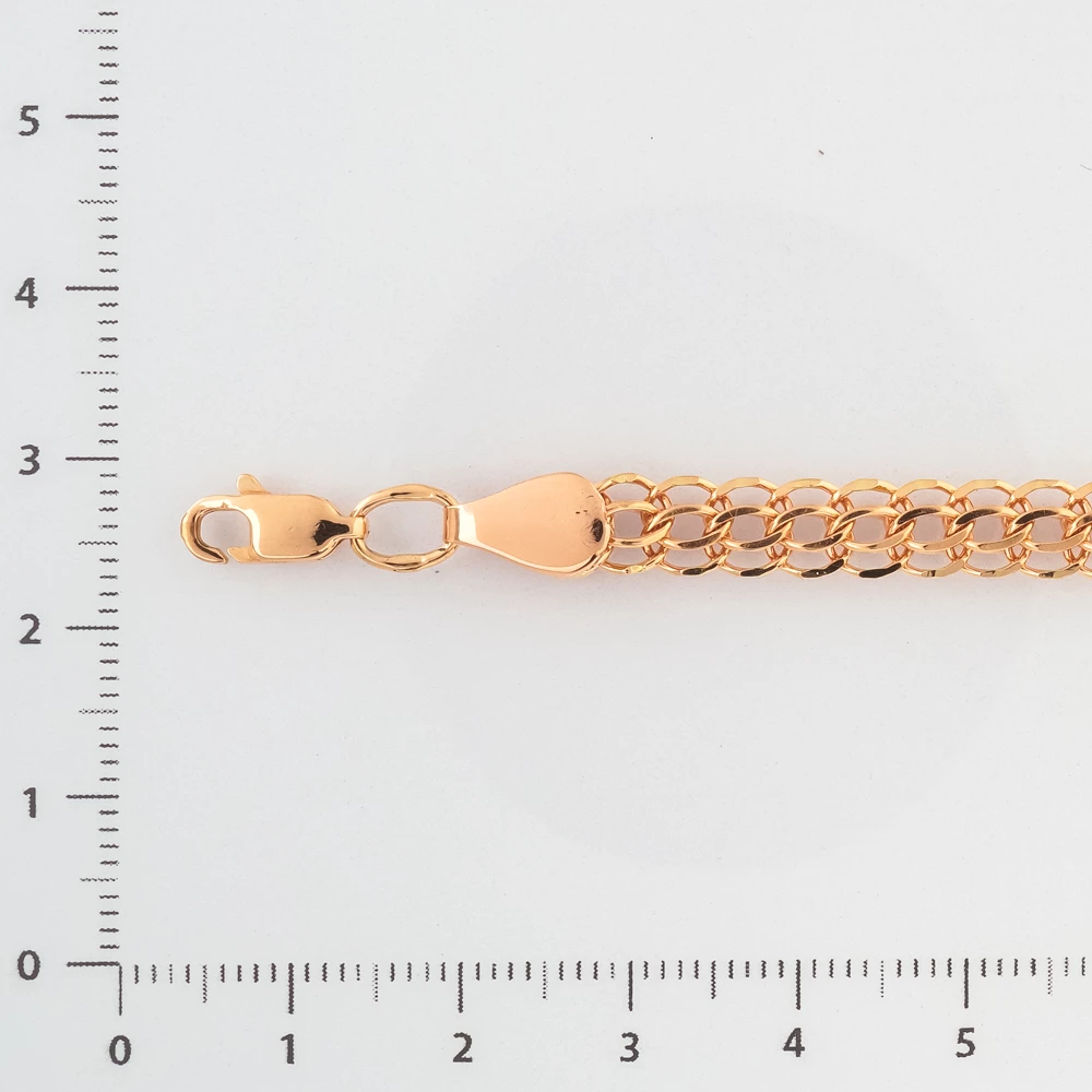 Браслет из красного золота 585 пробы 3