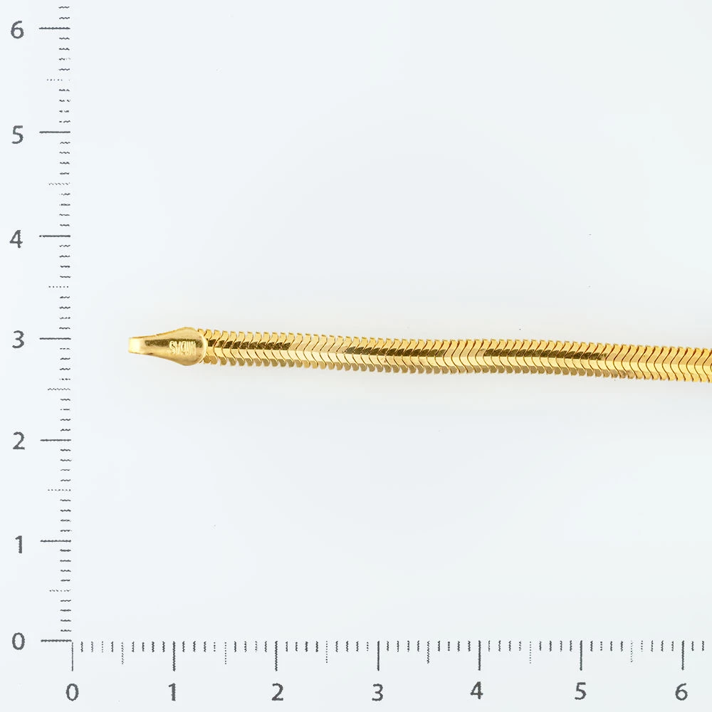 Браслет из желтого золота 585 пробы