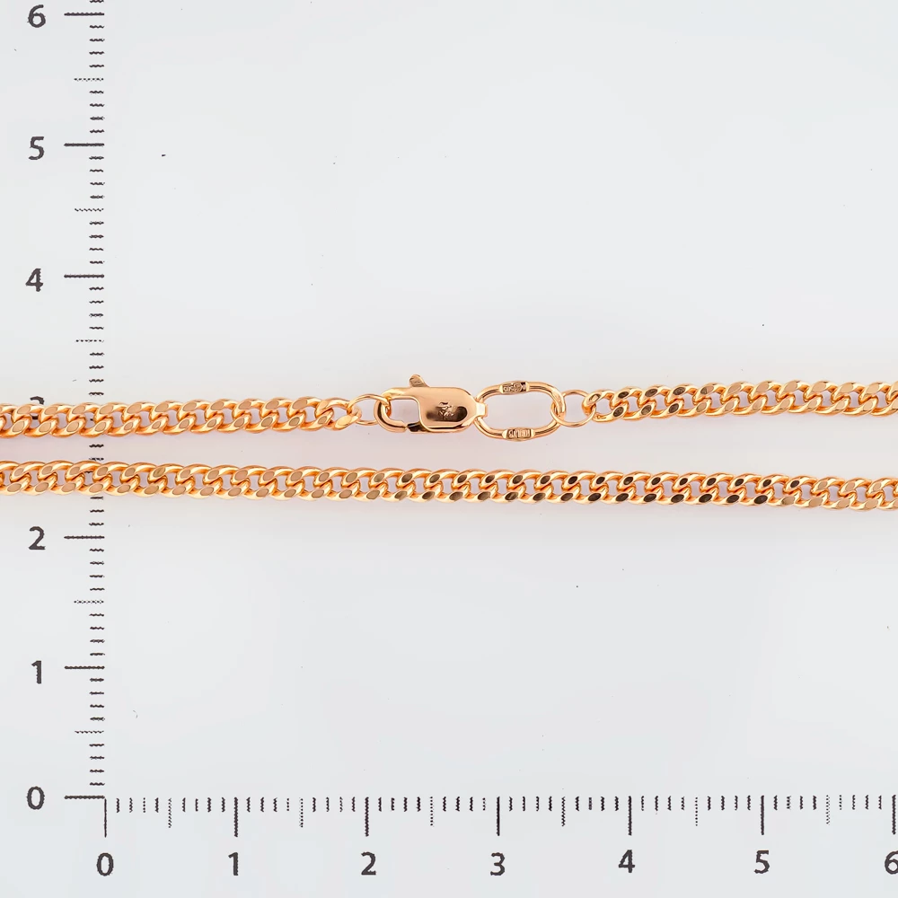 Браслет из красного золота 585 пробы