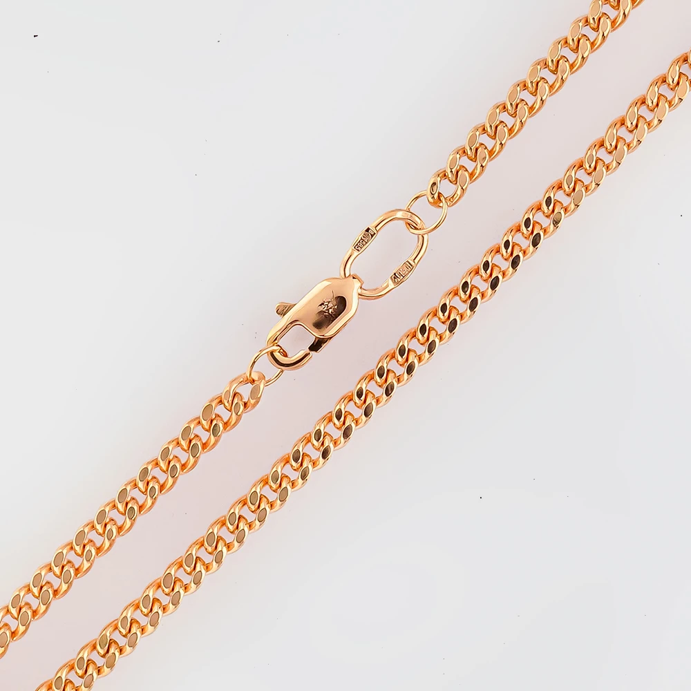 Браслет из красного золота 585 пробы