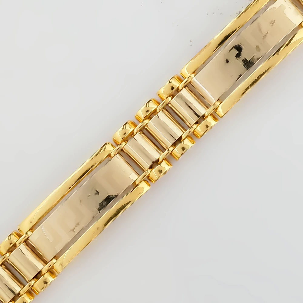 Браслет из желтого золота 585 пробы